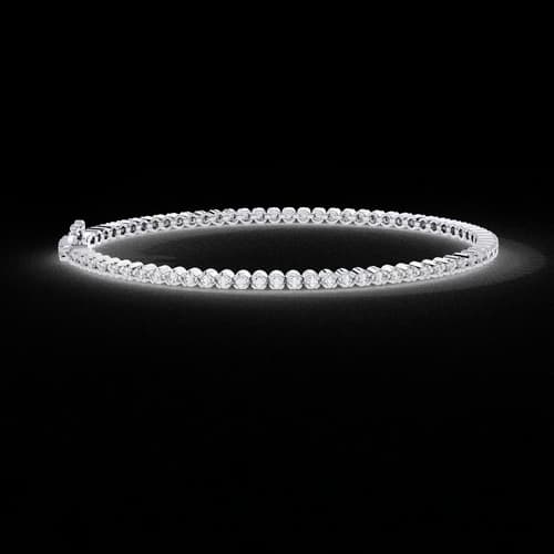 The Riviera Diamond Bangle 2