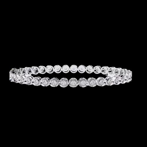 Blossom Wreat Diamond Bangle