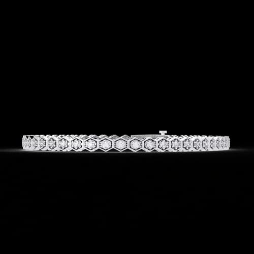Honeycomb Tennies Bracelet