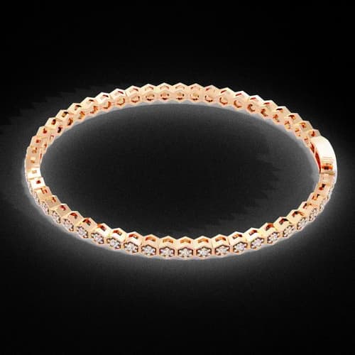 Honeycomb Tennies Bracelet 2