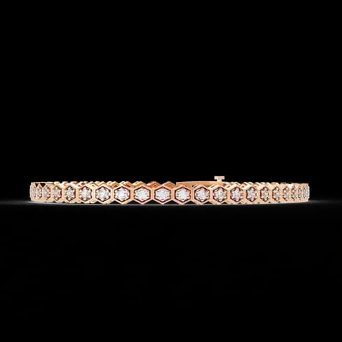 Honeycomb Tennies Bracelet 3