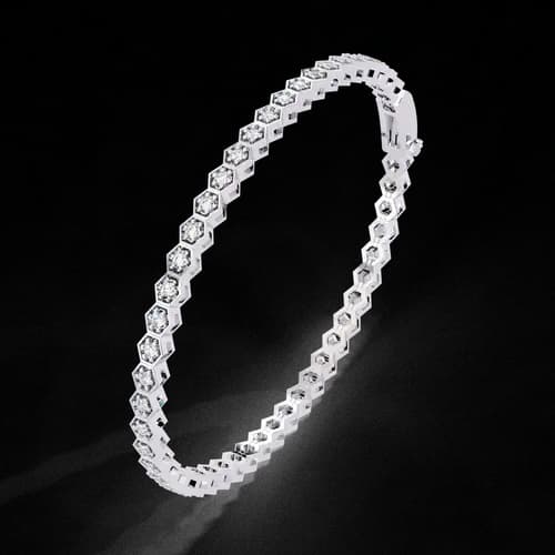 Honeycomb Tennies Bracelet 4