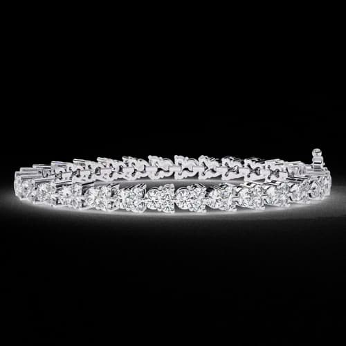 Serpent Diamond Bracelet