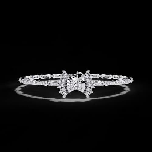 Couture Bow Diamond Bracelet