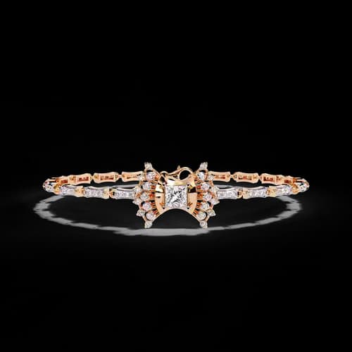 Couture Bow Diamond Bracelet 2