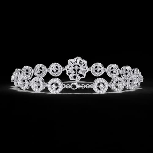 Floral Halo Bracelet 3