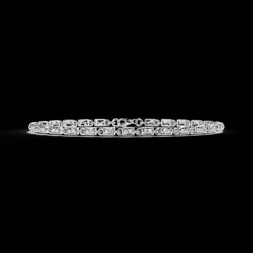 Radiant Symphony Diamond Bracelet