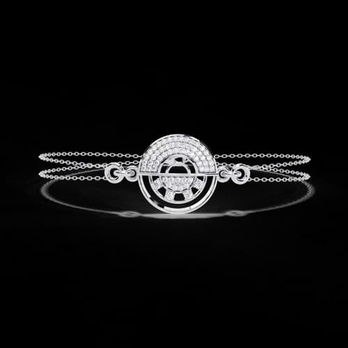 Celestial Orbit Diamond Bracelet