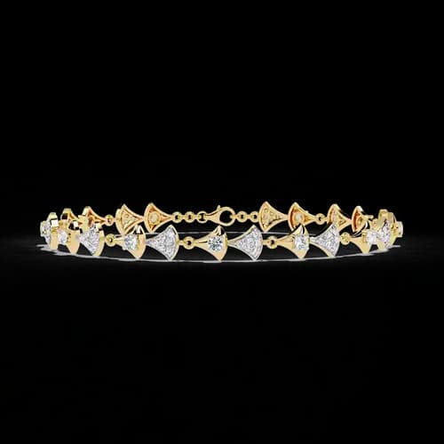 Aurora Arrows Diamond Bracelet 3