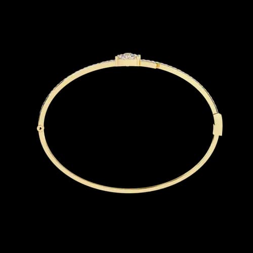 Vogue Marquise Bypass Bangle 2