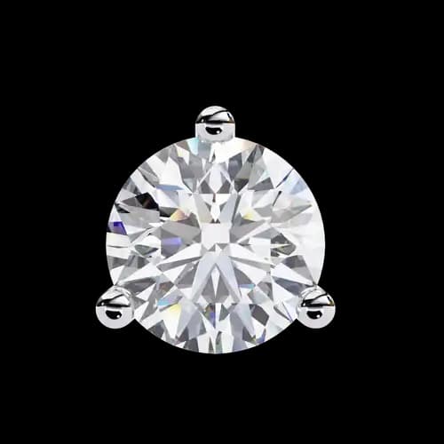 Eternal Glow Round Brilliant Diamond Studs 2