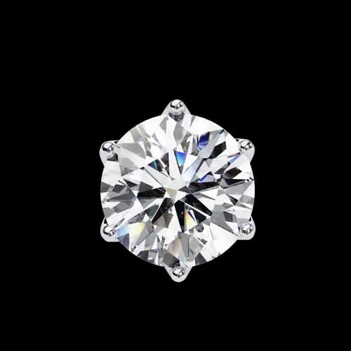 Crown Radiance Solitaire Studs 3