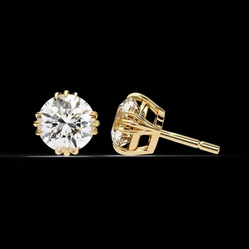 Eterna Bloom Diamond Studs 2