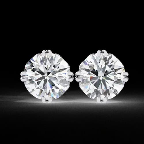 Aurora Classic 4-Prong Diamond Studs