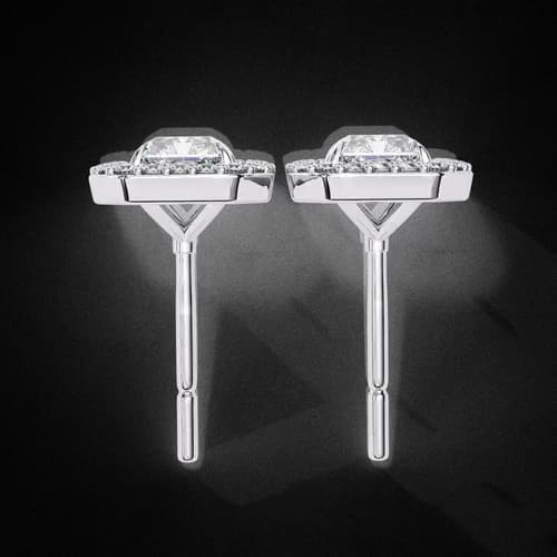 Regalia Radiant Halo Studs 3
