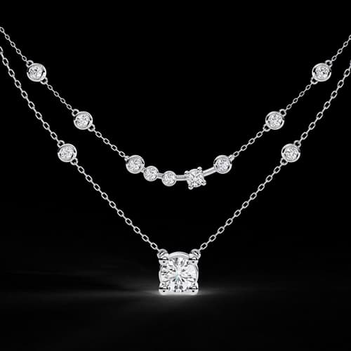 Radiance Solitaire Necklace