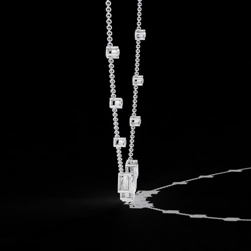 Astoria Graduated Diamond Necklace 2