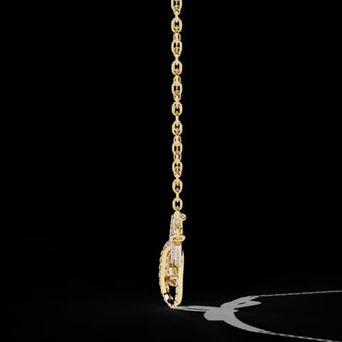 Liaison Diamond Knot Necklace 2