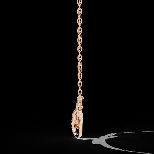 Liaison Diamond Knot Necklace 3