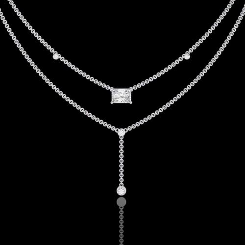 Sovereign Princess & Lariat Necklace