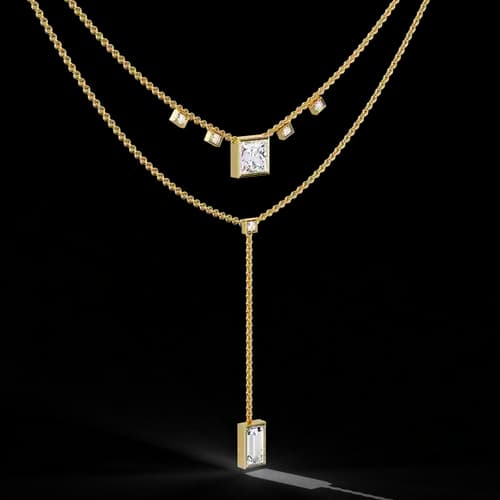 Astoria Layered Deco Lariat 2