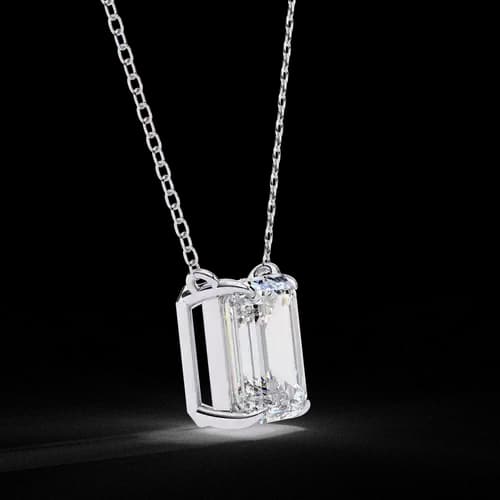 Floating Emerald-Cut 2