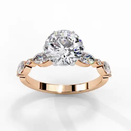 Round Petal Ring 2
