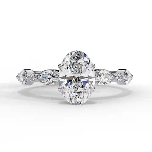 Pear Petal Ring