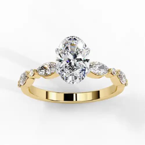 Pear Petal Ring 3