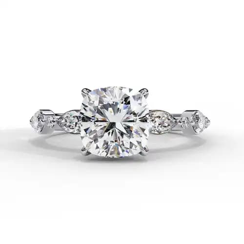 Cushion Petal Ring