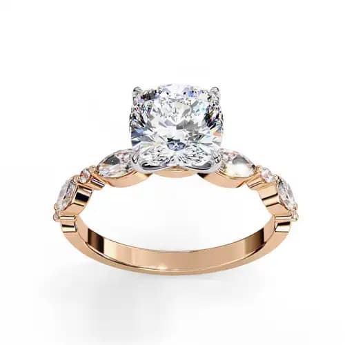 Cushion Petal Ring 2
