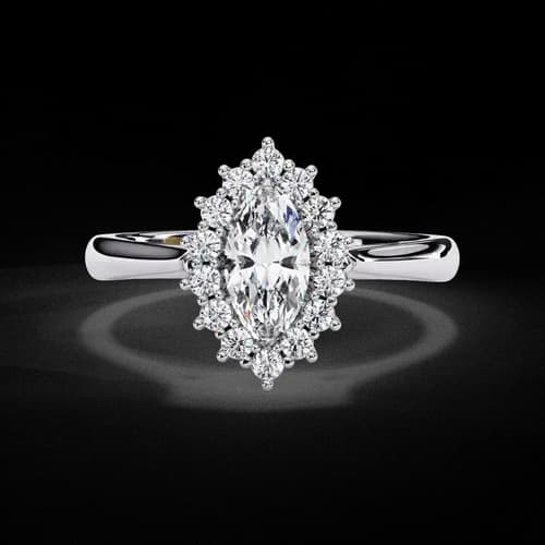 Heirloom Marquise Halo
