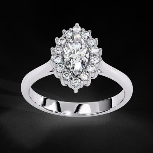 Heirloom Marquise Halo 2