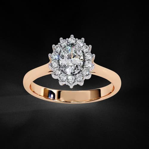 Heirloom Oval Halo 2