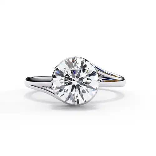 Orbit Swirl Ring