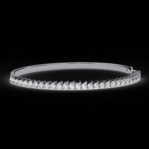 The Apex Marquise Diamond Bangle 1