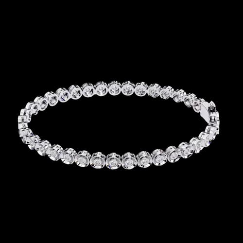 Blossom Wreat Diamond Bangle 4