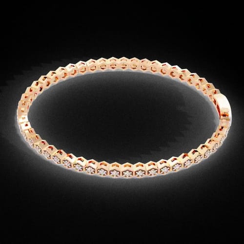 Honeycomb Tennies Bracelet 2
