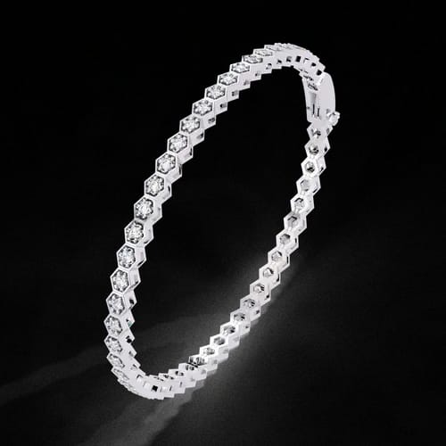 Honeycomb Tennies Bracelet 4