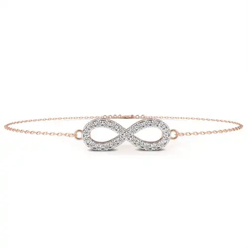 Infinity Diamond Bracelet 2