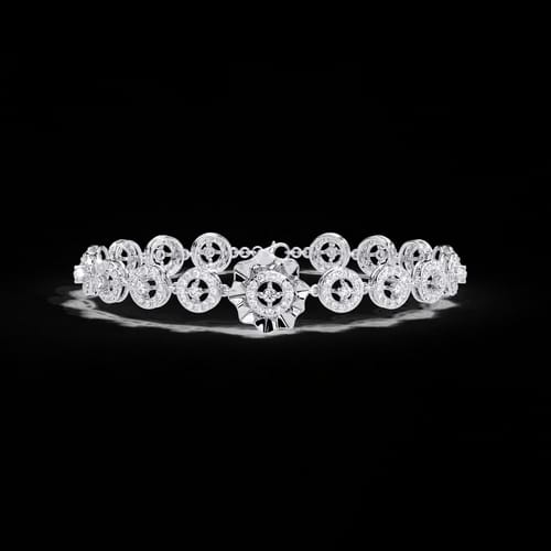 Floral Halo Bracelet 1