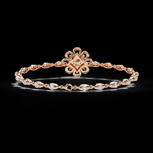 Primavera Floral Diamond Bracelet 3