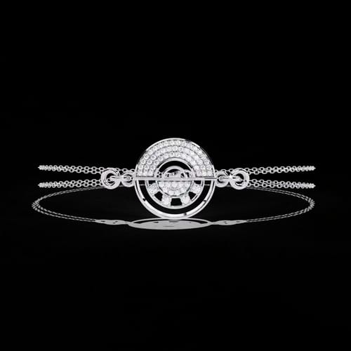 Celestial Orbit Diamond Bracelet 2