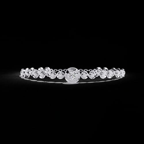 Daisy Chain Diamond Bracelet 1