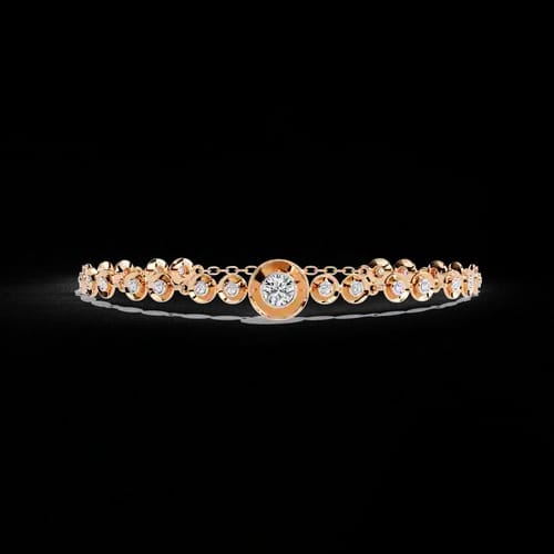 Daisy Chain Diamond Bracelet 2