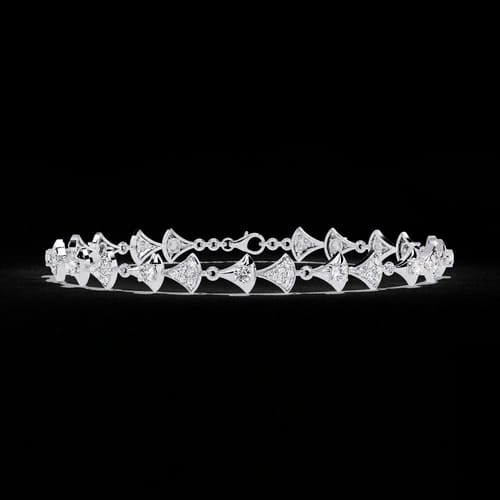Aurora Arrows Diamond Bracelet 1