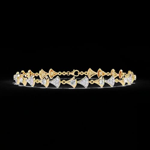 Aurora Arrows Diamond Bracelet 3