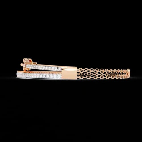 Trio Stack Diamond Bracelet 4
