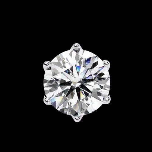 Crown Radiance Solitaire Studs 3