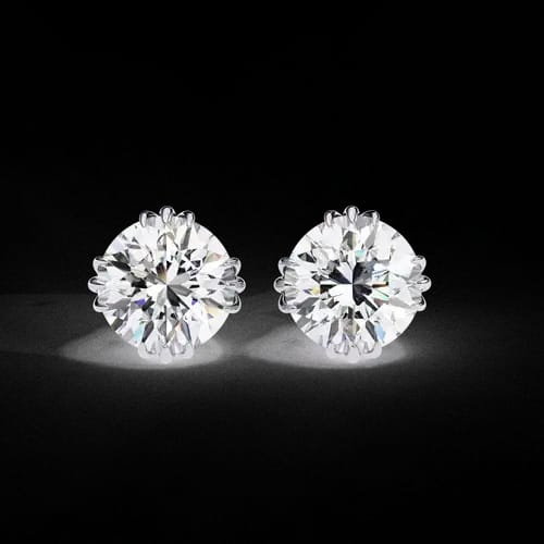 Eterna Bloom Diamond Studs 1